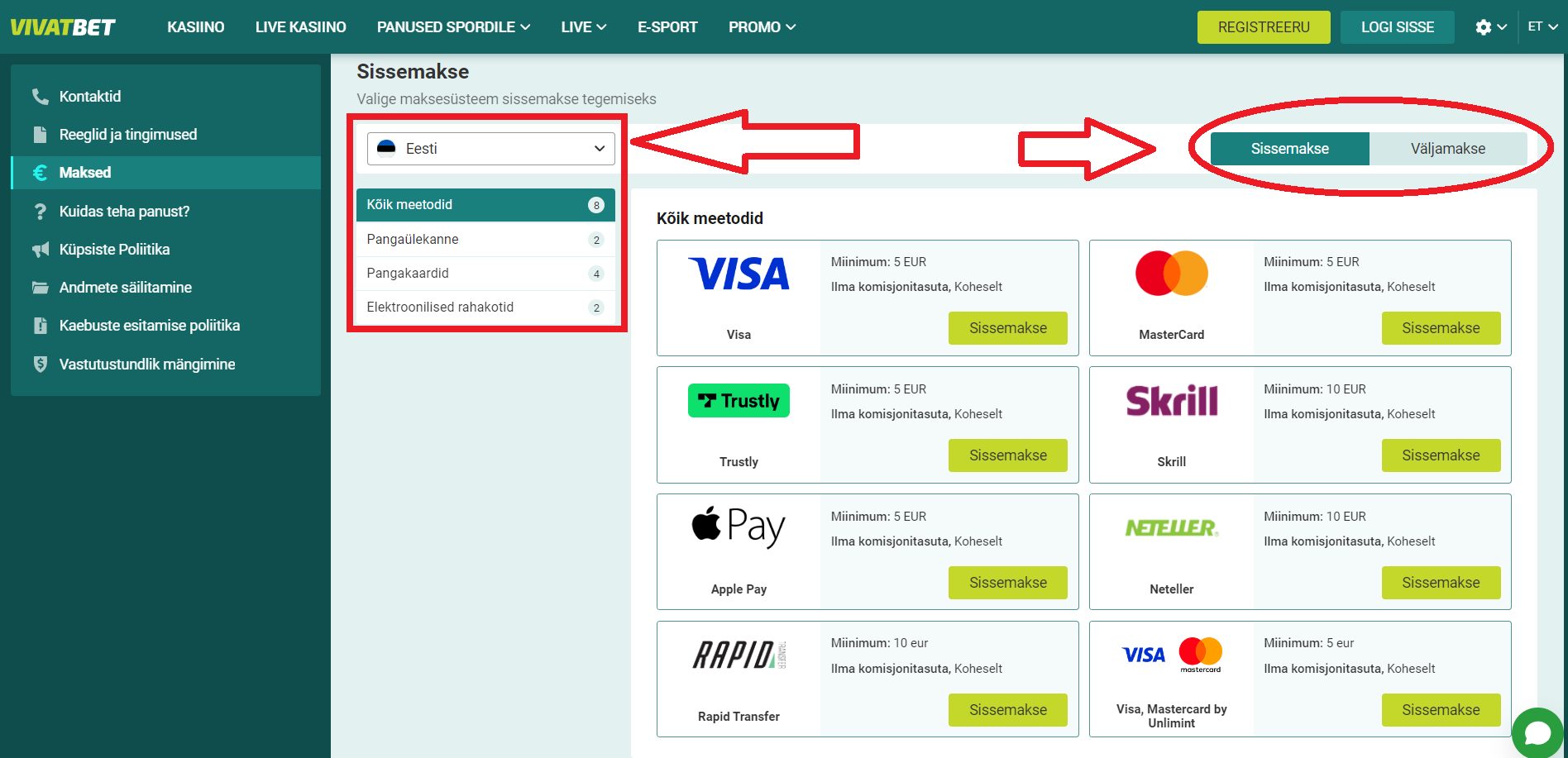 Vivatbet registreeri: mis saab edasi? Vivatbet registreeri: mis saab edasi?