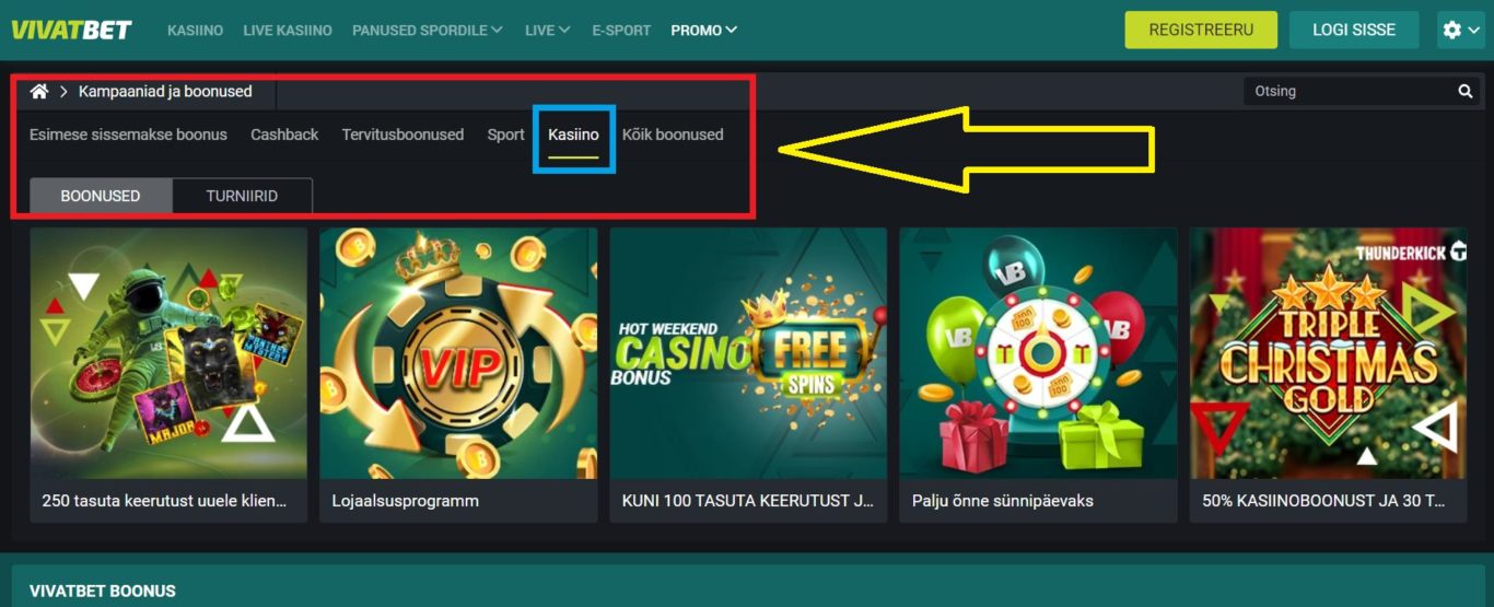Vivatbet bonus kihlvedude entusiastidele Vivatbet bonus kihlvedude entusiastidele