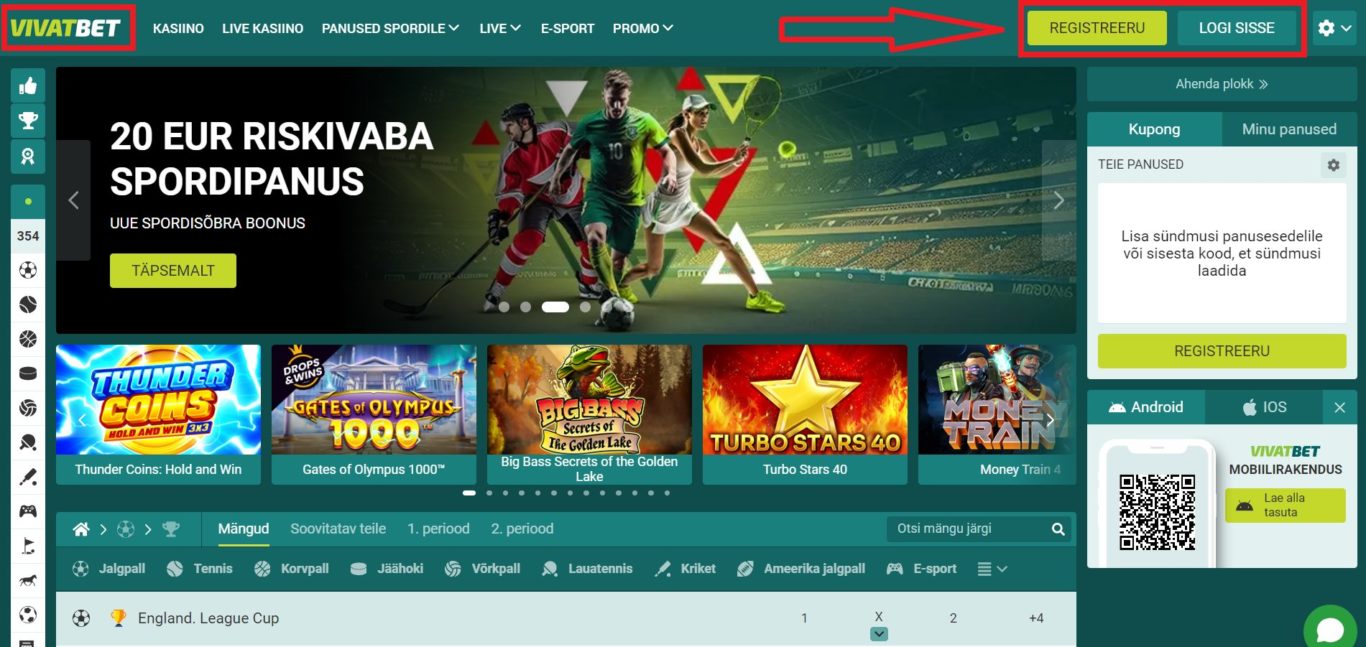 Vivatbet bonus code võimaldab teil saada isegi rohkem panustamise eest Vivatbet bonus code võimaldab teil saada isegi rohkem panustamise eest